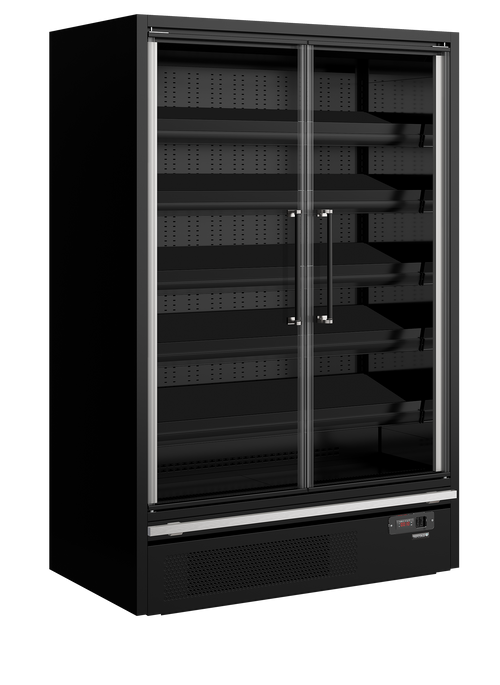 Multideckkoeler, supermarkt Galaxy+ GP14FGD Black