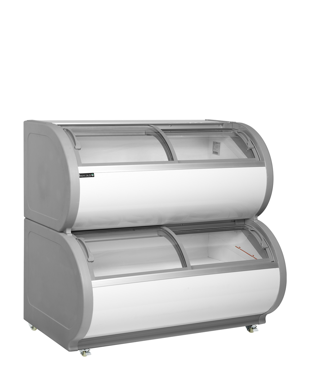 Displayvrieskast met twee niveaus TD500