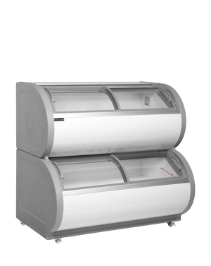 Displayvrieskast met twee niveaus TD500
