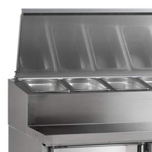 Toonbank voor sandwichpreparatie GN1/1 SS7200