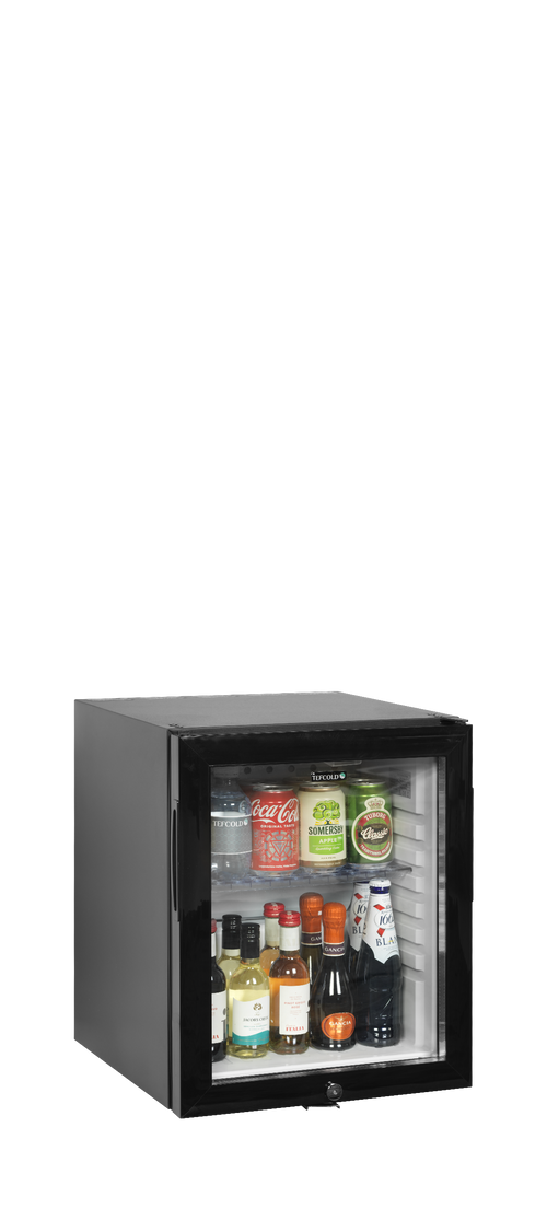 Glazen deur minibarkoeler TM35GC