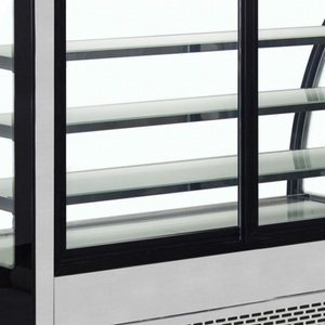 Koelvitrine LPD900C/BLACK