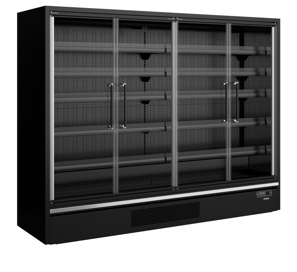 Multideckkoeler, supermarkt Galaxy+ GP26FGD Maxi Black