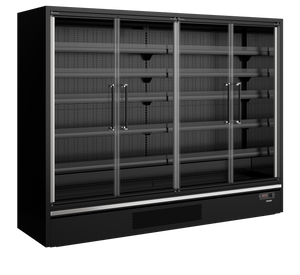 Multideckkoeler, supermarkt Galaxy+ GP26FGD Black