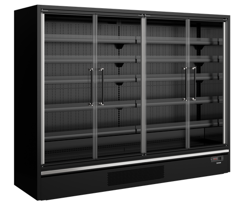 Multideckkoeler, supermarkt Galaxy+ GP26FGD Black