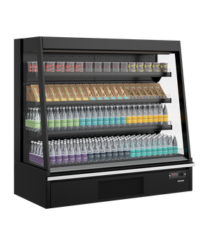 Multideckkoeler, supermarkt Galaxy+ GPL14 Black HC