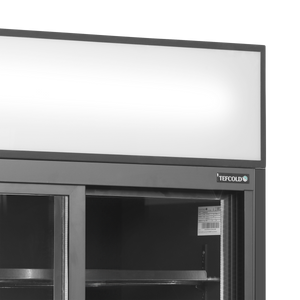 Zwarte displaykoeler FSC891S Black