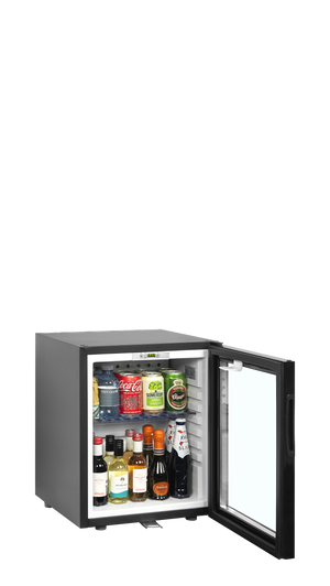 Glazen deur minibarkoeler TM35GC