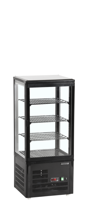Koelvitrine - countertop UPD80-BLACK
