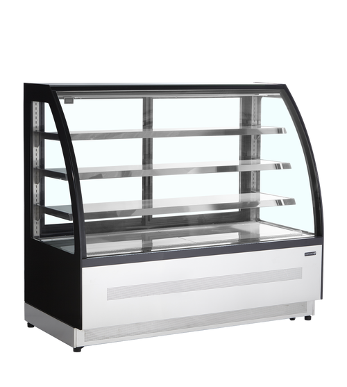 Koelvitrine LPD1500C/BLACK