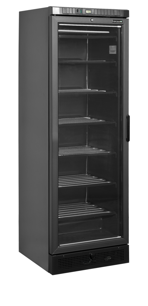 Vitrinevrieskast, linksdraaiend UFSC371G Black L/H