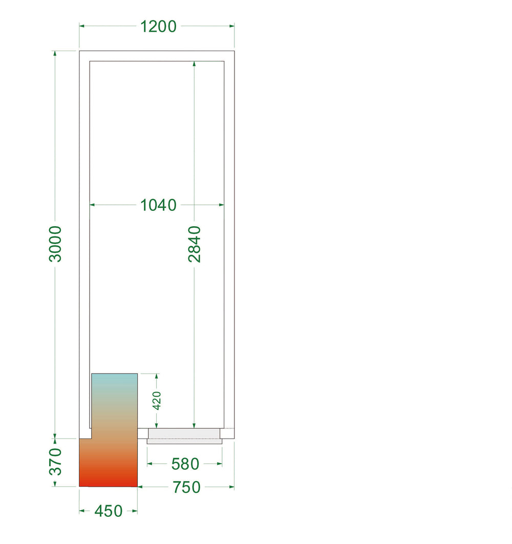 Koelruimte CRPF1230