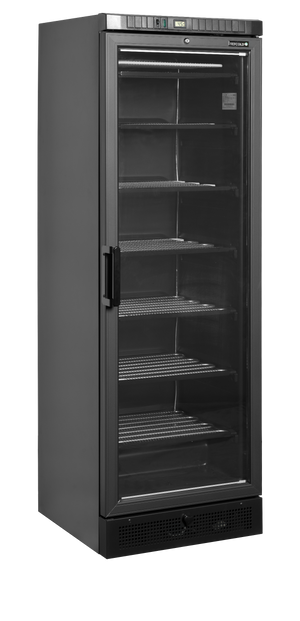 Zwarte displayvriezer UFSC371G Black