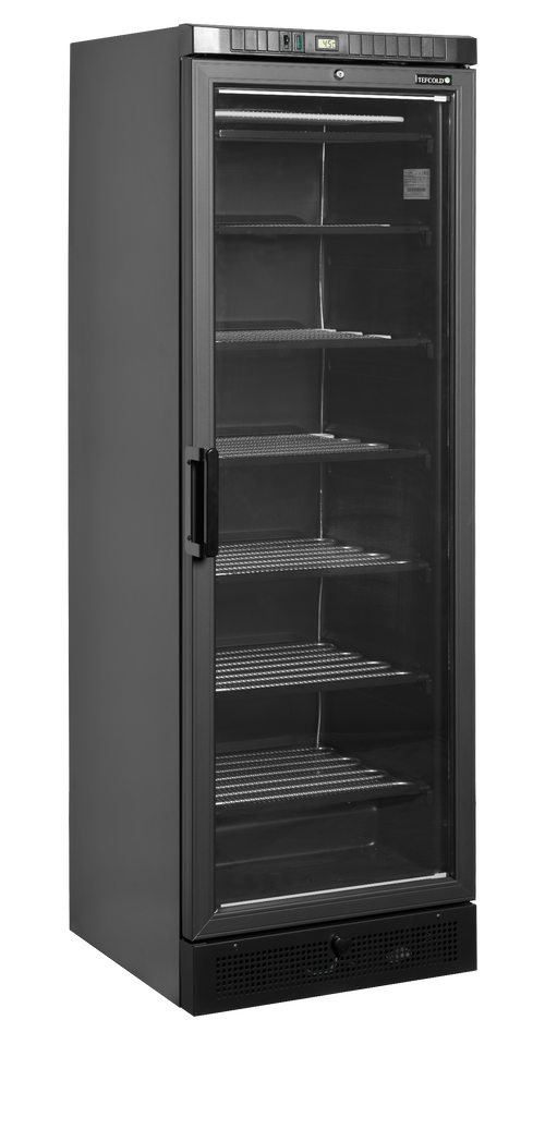 Zwarte displayvriezer UFSC371G Black