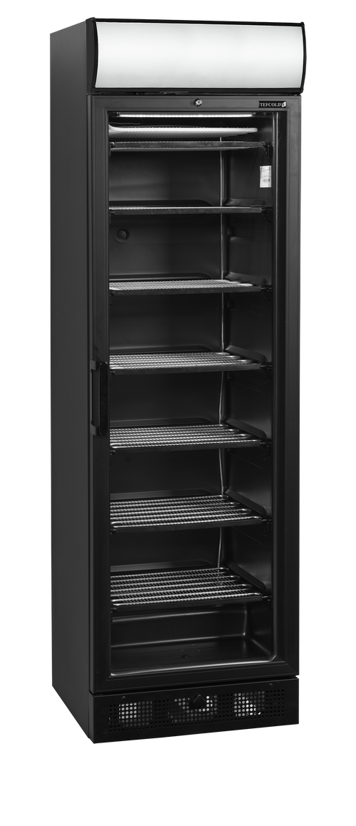 Zwarte displayvriezer UFSC371GCP Black
