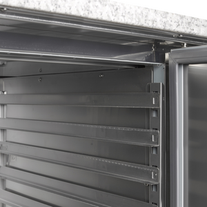 Pizzatafel incl. unit voor toppings PT1300 + GVC38-200