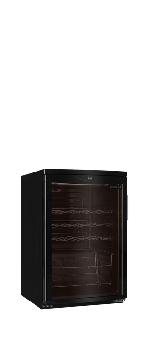 Zwarte wijnkoeler onder de werkbank SC85 BLACK