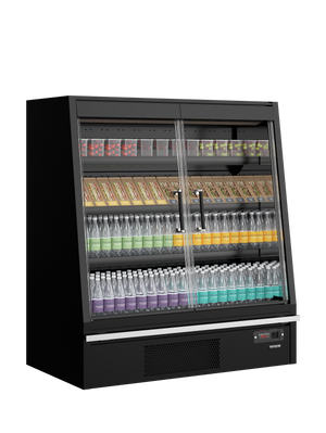 Multideckkoeler, supermarkt Galaxy+ GPL14FGD Black