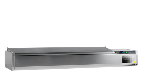 Koelvitrine GN1/4 VK33-200 S/S LID