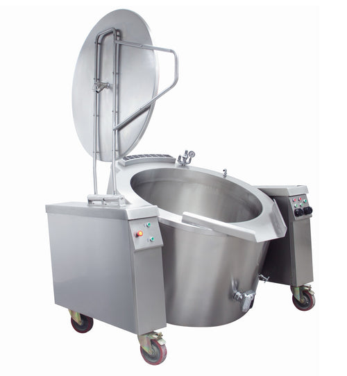 Kantelbare Kookketel - 160 L - Indirect - Elektrisch - 400V