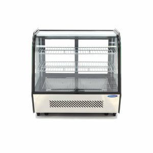 Gebaksvitrine - 120 L - 70 cm - Schuifdeuren Achter