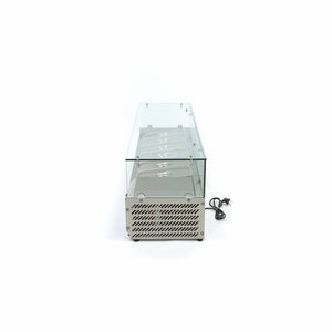 Opzetkoelvitrine - 140 cm - 6 x 1/3 GN Bakken