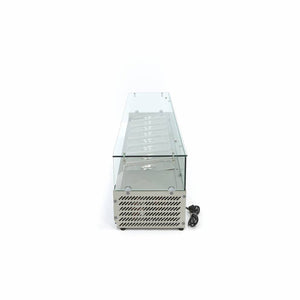 Opzetkoelvitrine - 180 cm - 8 x 1/3 GN Bakken