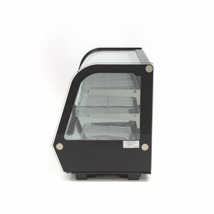 Gebaksvitrine - 160 L - 88 cm - Schuifdeuren Achter
