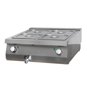 Heavy Duty Bain Marie - Dubbel - 70 cm Diep - Elektrisch
