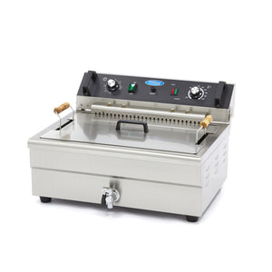 Frituurpan - 20 L - 1 Mand - met Tapkraan