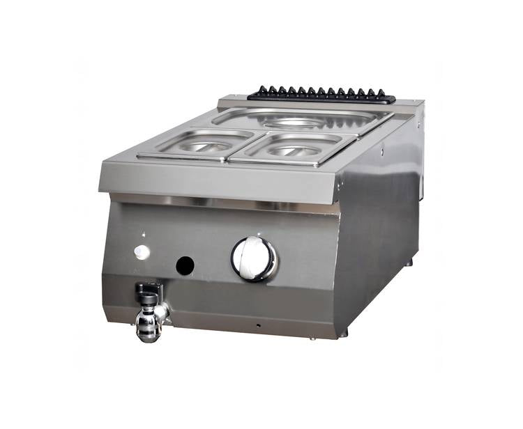 Heavy Duty Bain Marie - Enkel - 70 cm Diep - Gas