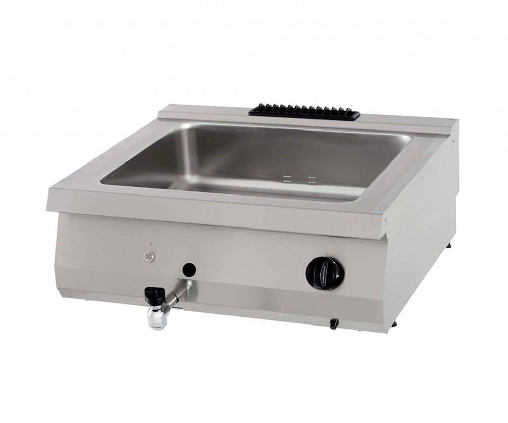 Heavy Duty Bain Marie - Dubbel - 70 cm Diep - Gas