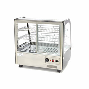 Warmhoudvitrine - 120 L - 67,8 cm - 3 Niveaus