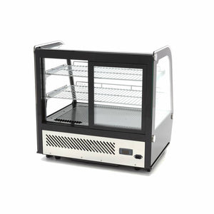 Gebaksvitrine - 120 L - 70 cm - Schuifdeuren Achter