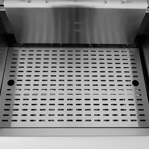 Frituurpan - 45 L - 1 Mand - met Tapkraan - 400V