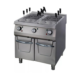 Premium Pastakoker - Dubbel - 90 cm Diep - Elektrisch - 400V