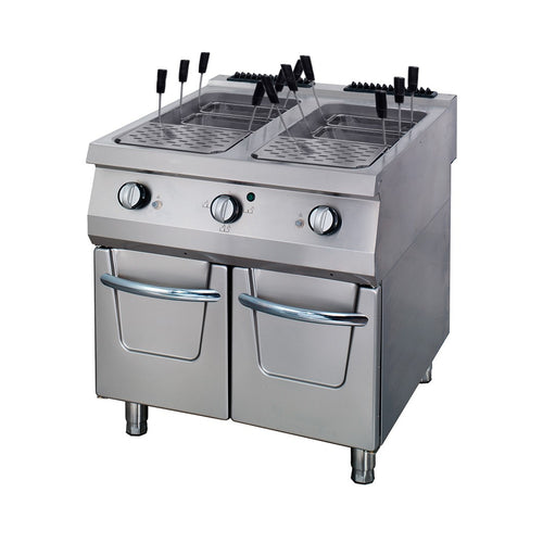 Premium Pastakoker - Dubbel - 90 cm Diep - Gas
