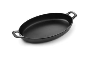 Mini ovale pan Little Chef, HENDI, Little Chef, Zwart, 155x80x(H)37mm