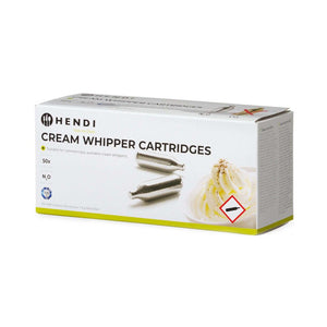 Slagroompatronen, HENDI, Zilver, 50 st