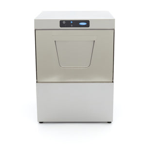 Horeca Vaatwasser - 50 x 50 cm - met Afvoer-, Glansspoel- en Zeeppomp - Digitaal Display - 400V