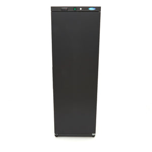 Vrieskast - 400 L - 6 Vaste Roosters - Zwart