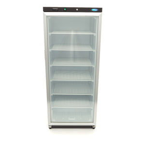Vrieskast - 600 L - Zwart - met Glazen Deur