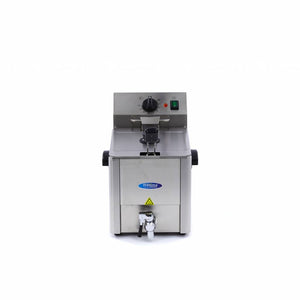 Frituurpan - 8 L - 1 Mand - met Tapkraan
