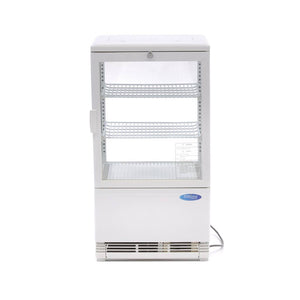 Mini Koelvitrine - 58 L - 43 cm - Wit