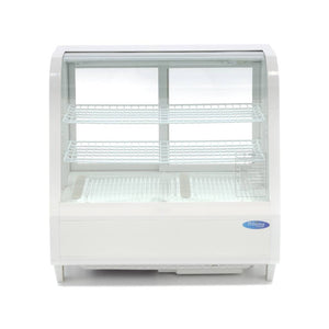 Gebaksvitrine - 100 L - 68 cm - Wit