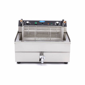 Frituurpan - 30 L - 1 Mand - met Tapkraan