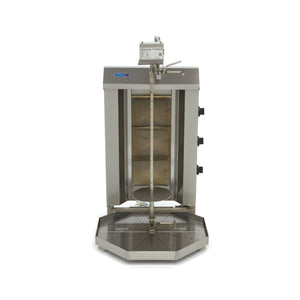 Shoarma Grill - 3 Branders - 30 Kg Vlees - Gas