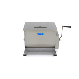 Vleesmenger - 30 L - 25 Kg Vlees - Dubbele As - Handmatig