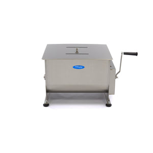 Vleesmenger - 40 L - 35 Kg Vlees - Dubbele As - Handmatig