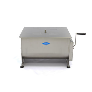 Vleesmenger - 60 L - 55 Kg Vlees - Dubbele As - Handmatig